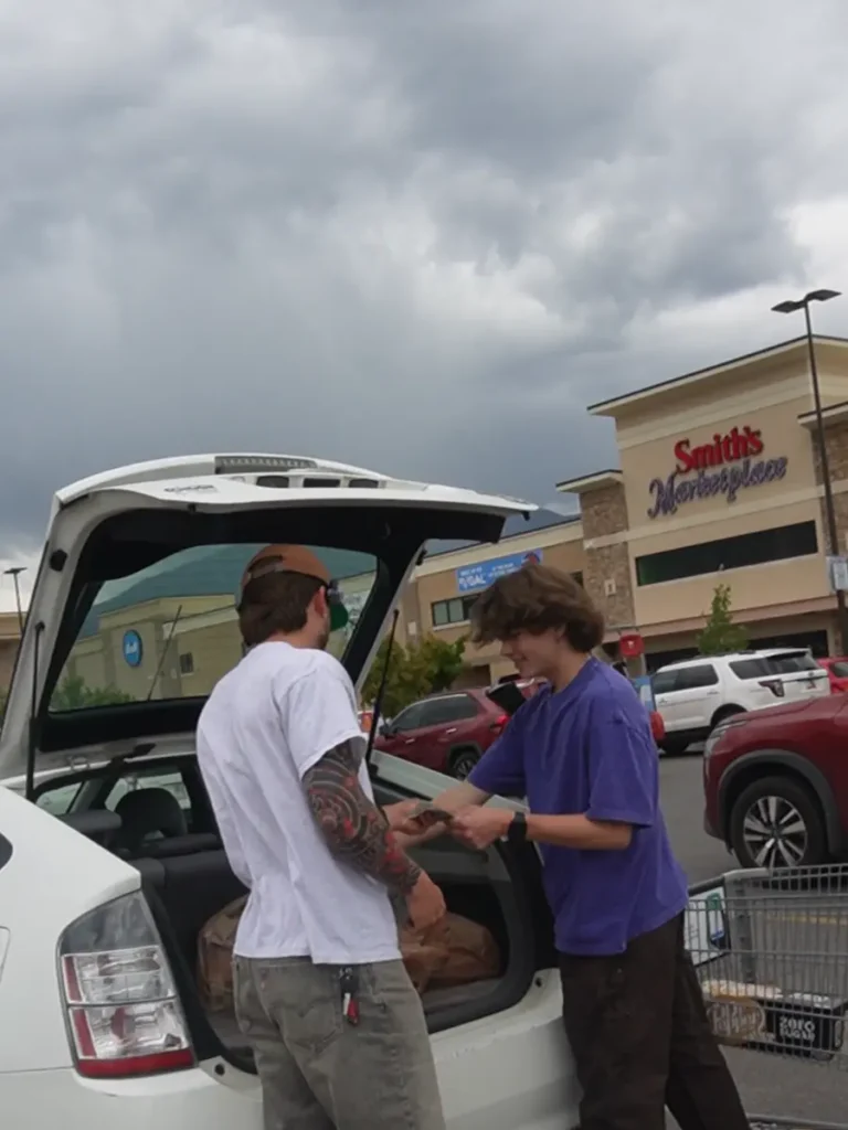 White Prius Guy